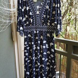 Blue and white mermaid dress*MOVING SALE*